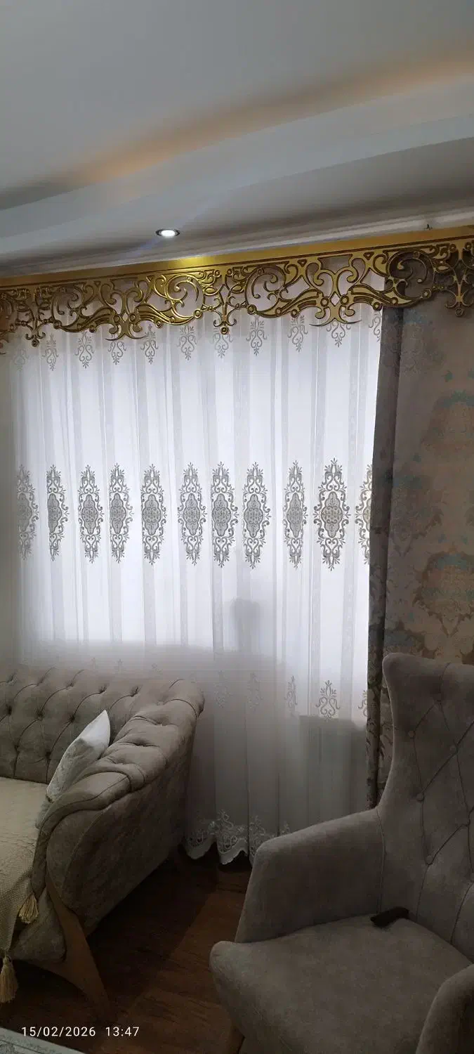 پرده|پرده، رانر، رومیزی|رشت, باهنر|دیوار