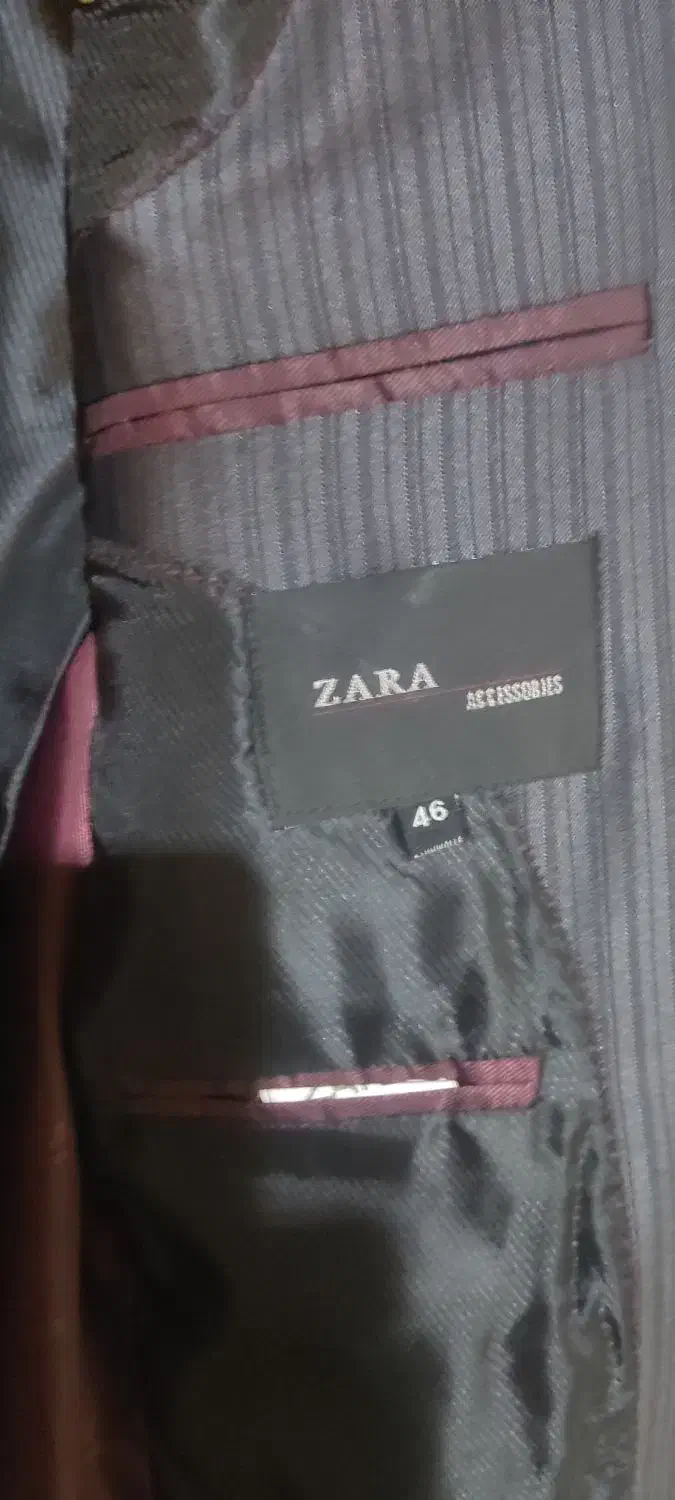 کت و شلوار برند Zara اصلی مغازه ای|لباس|آبادان, |دیوار