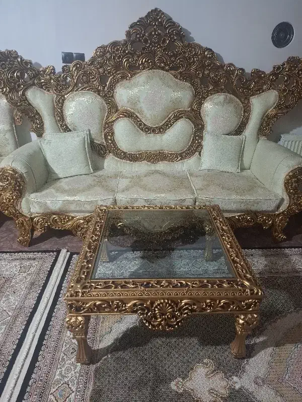 مبل سلطنتی|مبلمان خانگی و میز عسلی|نوشین شهر, |دیوار