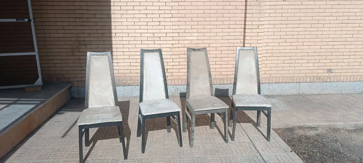 صندلی چوبی|میز و صندلی غذاخوری|مبارکه, |دیوار