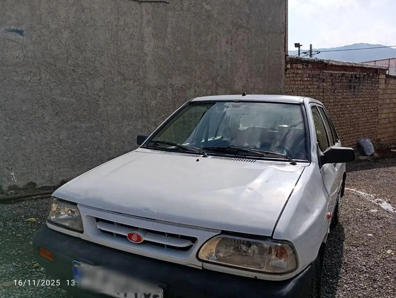 پراید مدل 86 بدون رنگ شاسی پلپ|خودرو سواری و وانت|کوهدشت, |دیوار