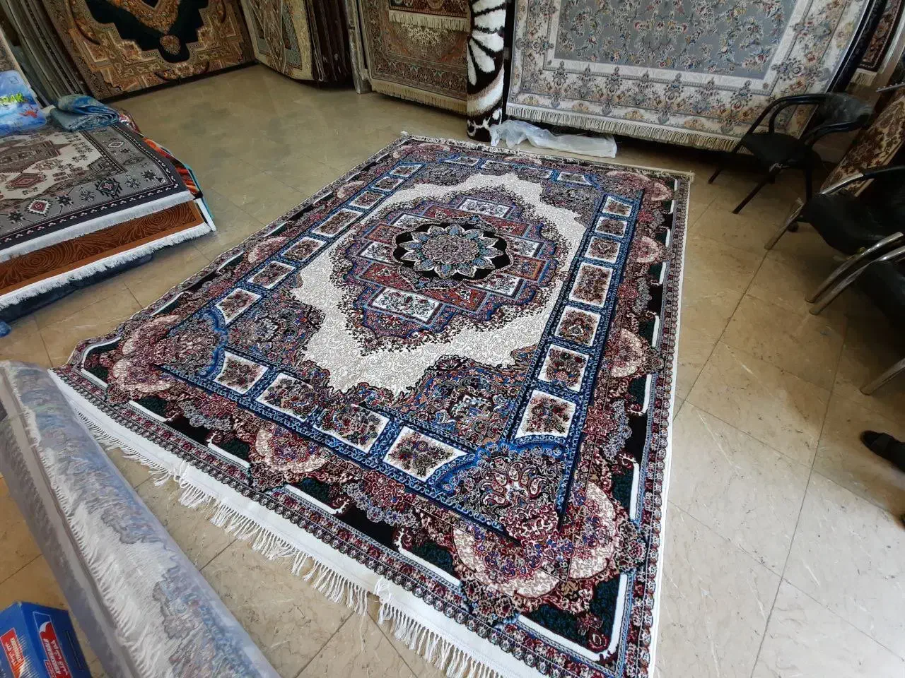 فرش هراجی ۱ هفته ای کارخانه ۱۲ و ۹ و ۶ متر مشهد|فرش|گناباد, |دیوار