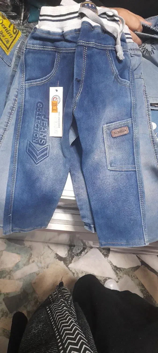 شلوار لی کودکانه|کفش و لباس بچه|صومعهسرا, |دیوار