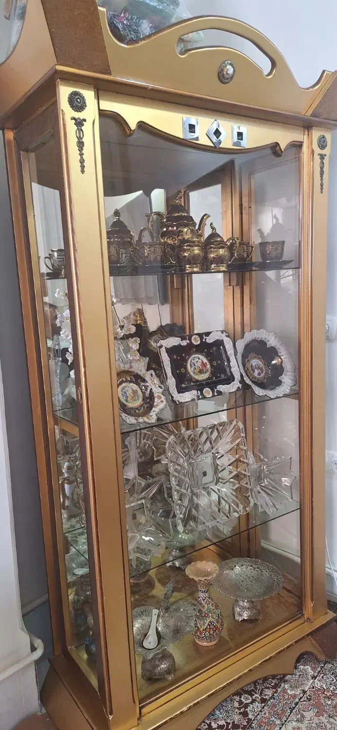 بوفه کاملا چوب ویلایی|بوفه، ویترین، کنسول|مراغه, |دیوار