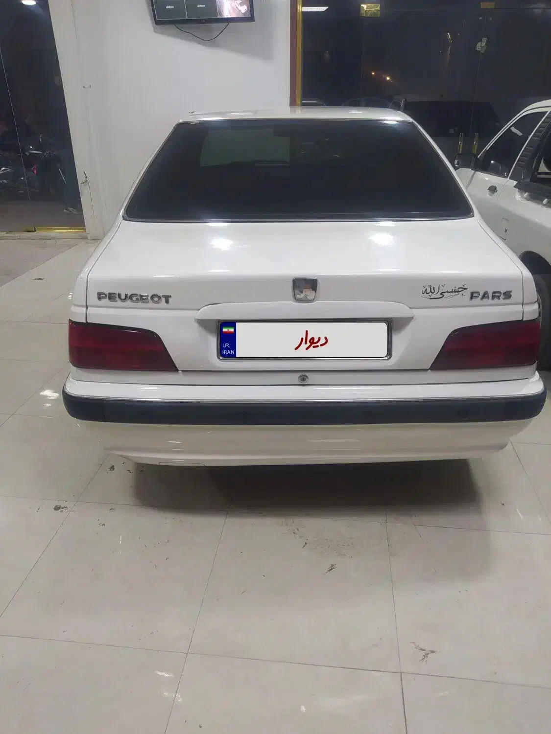 پژو پارس ۹۳ دوگانه شرکت|خودرو سواری و وانت|کاشان, پشت شهربانی|دیوار