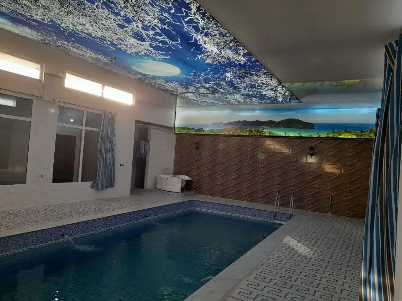 اجاره کوتاه مدت باغ ویلا با استخر آب گرم|اجارهٔ کوتاه‌مدت ویلا و باغ|مشهد, میان ولایت|دیوار