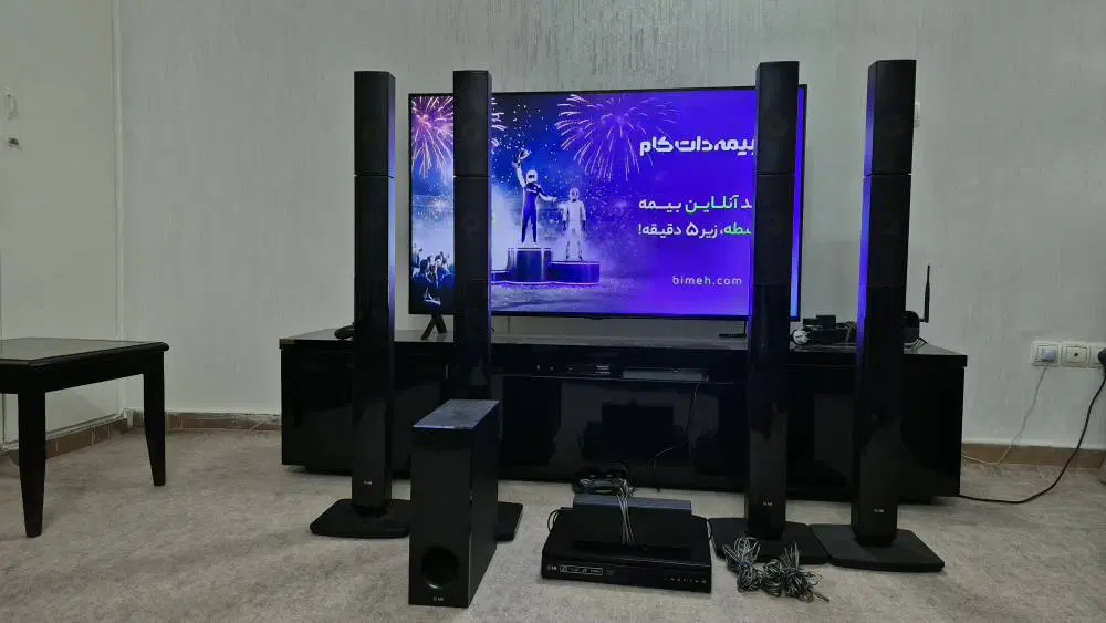 سینما خانوادگی برند ال جی|سیستم صوتی خانگی|تهران, شهرک خرازی|دیوار