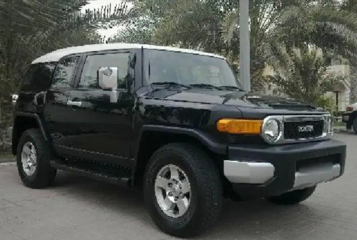تویوتا fj پلاک کیش|خودرو سواری و وانت|کیش, |دیوار