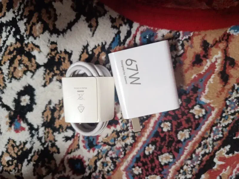 شارژر اصل نونو ۶۷وات پین آمریکایی باکابل(مقطوع)|لوازم جانبی موبایل و تبلت|تهران, ستارخان|دیوار