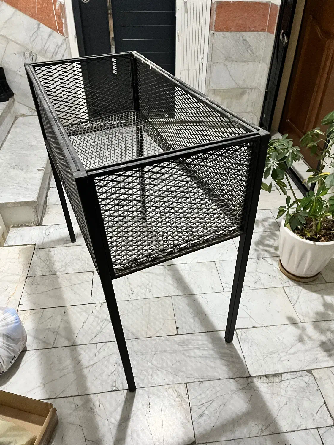 سبد تمام آهنی|کتابخانه، شلف، قفسه‌های دیواری|تهران, شهرک شهید باقری|دیوار