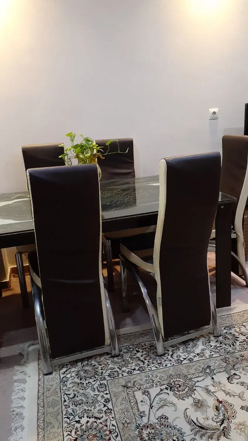 میز نهارخوری|میز و صندلی غذاخوری|بهبهان, |دیوار