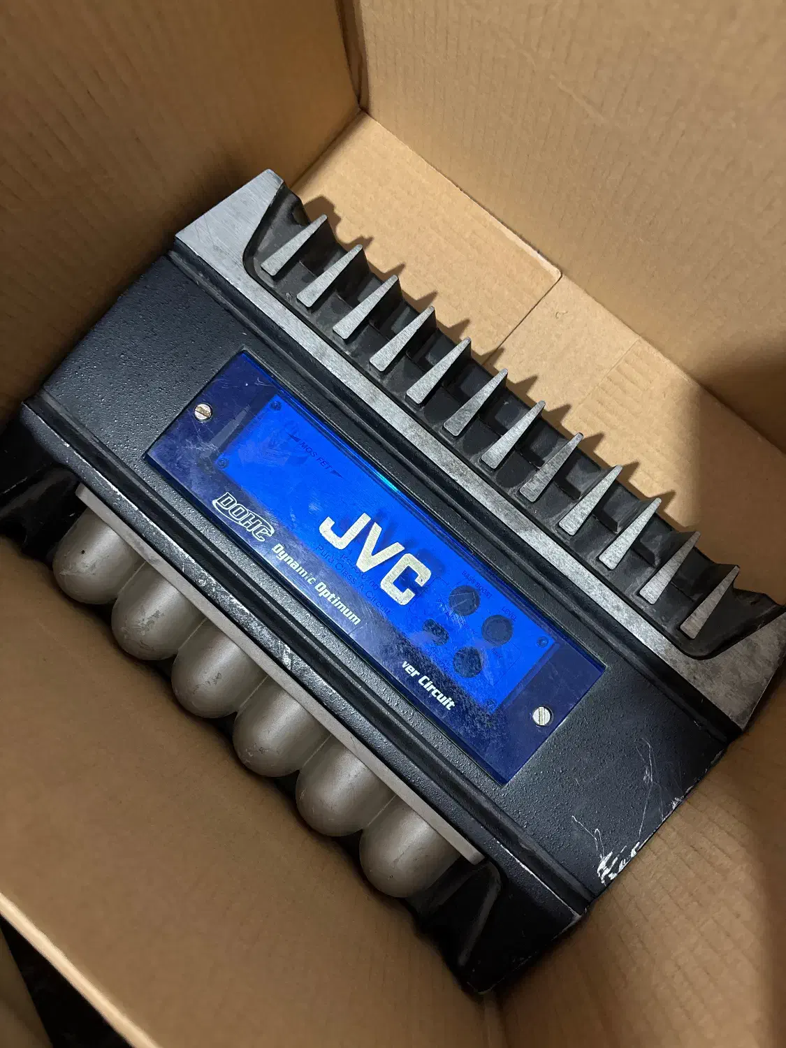 امپلی فایر خودرو دو کانال JVC|قطعات یدکی و لوازم جانبی|گنبد کاووس, |دیوار