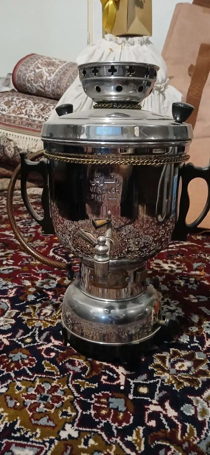 دو عدد سماور|سماور، چای‌ساز، قهوه‌ساز|زنجان, |دیوار