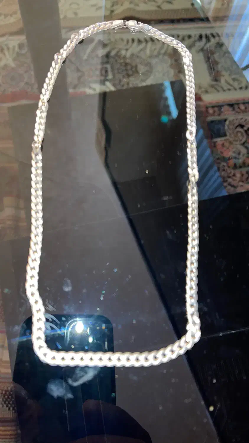 گردنبند نقره ایتالیا 925|جواهرات|قم, باجک دو|دیوار