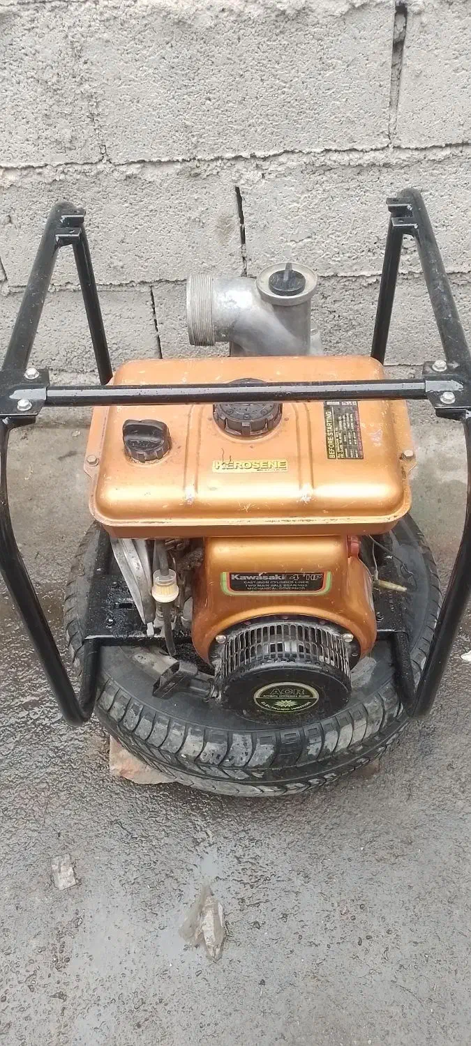 متورآب ۳اینچ کاوازاکی اصل ژاپن|ماشین‌آلات صنعتی|مراغه, |دیوار