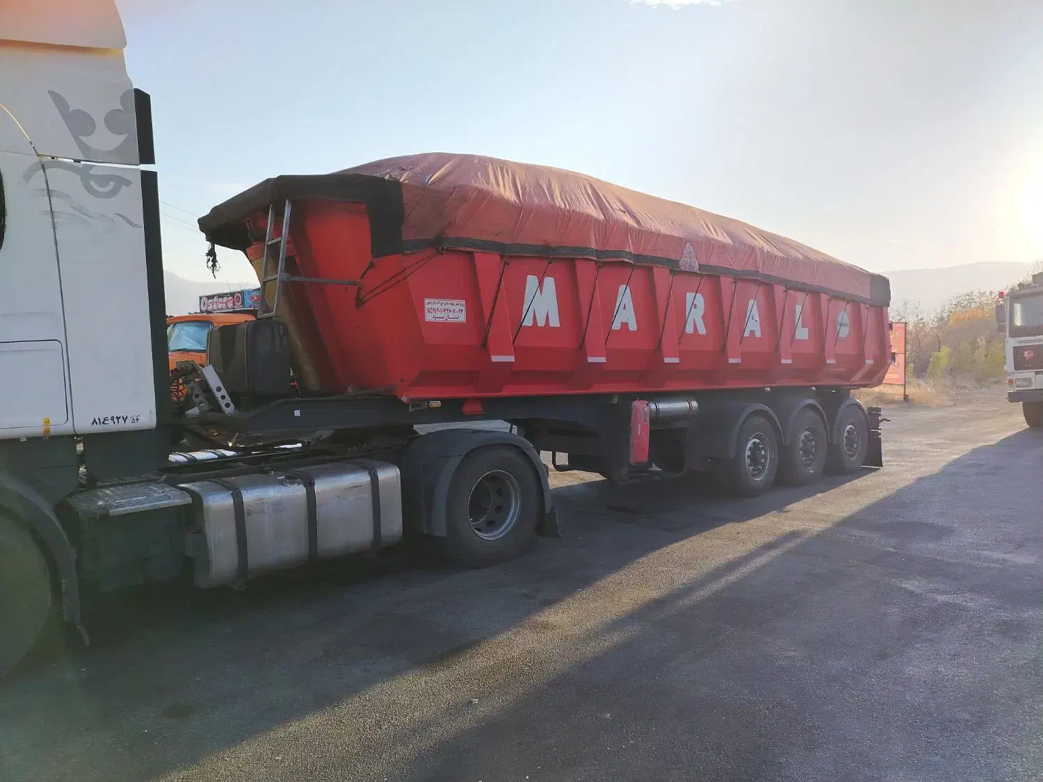 کمپرسی مارال|خودرو سنگین|ابرکوه, |دیوار