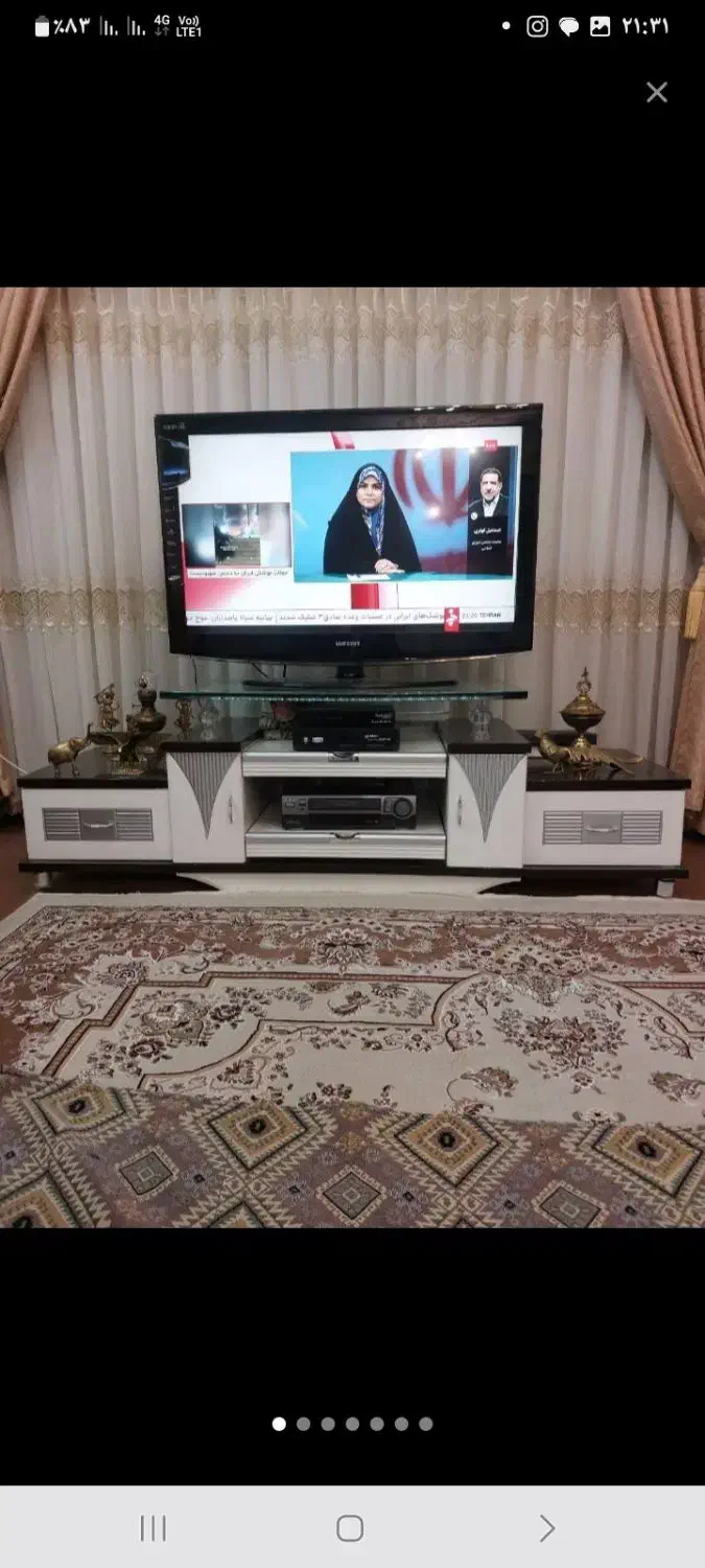 تلوزیون سامسونگ ۴۰ اینچ سری اول .کم کارکرد|تلویزیون و پروژکتور|اراک, |دیوار