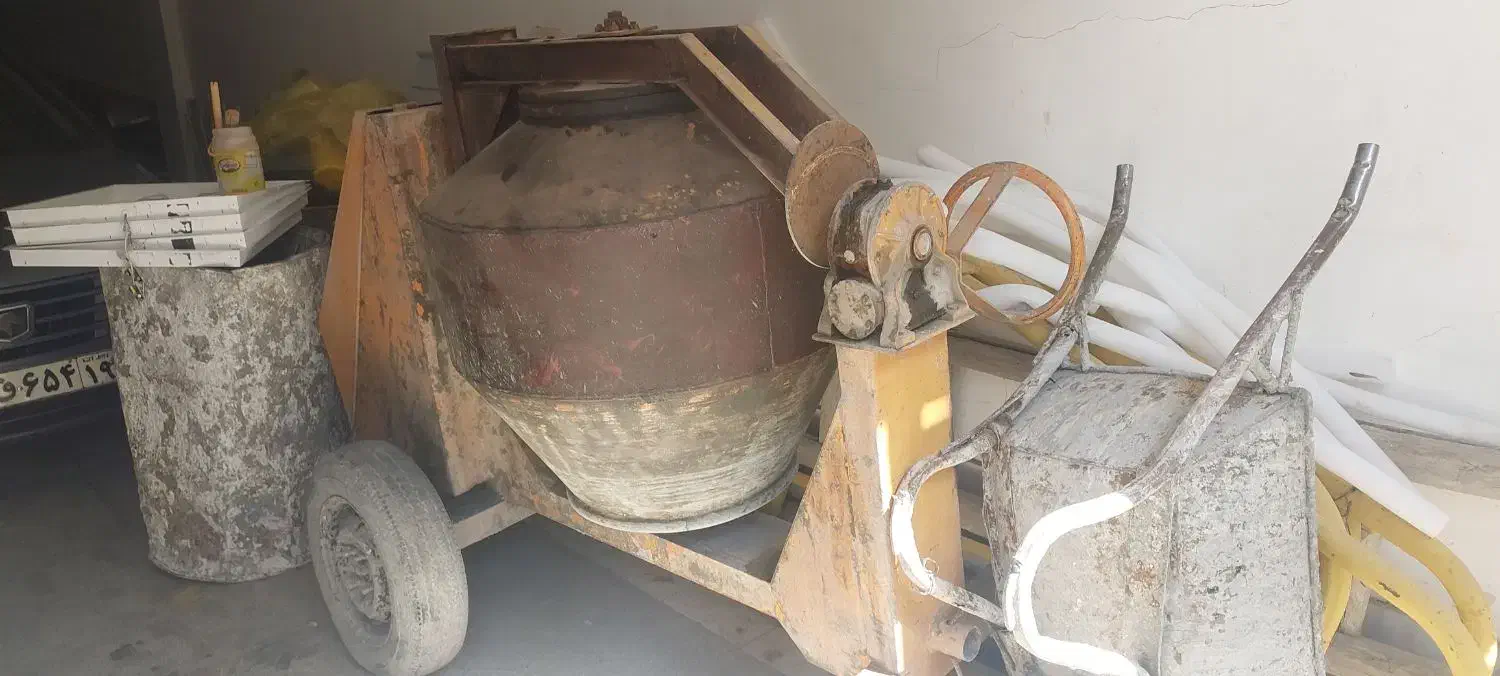 میکسر بتونیر در حد نو|مصالح و تجهیزات ساختمان|کرمانشاه, |دیوار