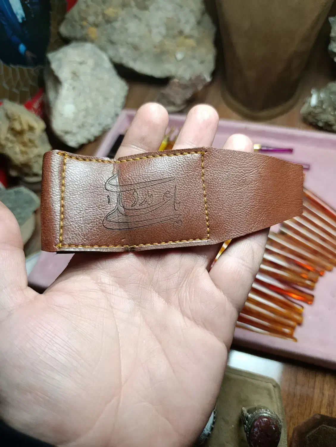 بازوبند چرمی حرز|بدلیجات|ارومیه, |دیوار