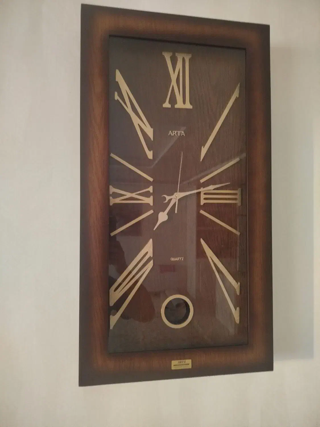 ساعت تمام چوب ارتا|ساعت دیواری و تزئینی|همدان, |دیوار