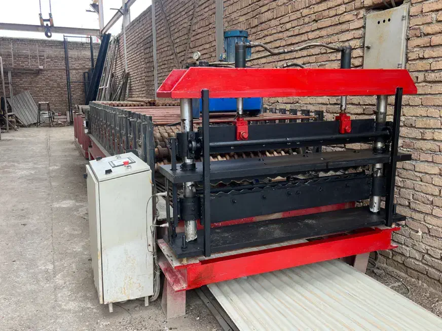 دستگاه تولید ورق شیروانی (فورمینگ)|ماشین‌آلات صنعتی|پارس‌آباد, |دیوار