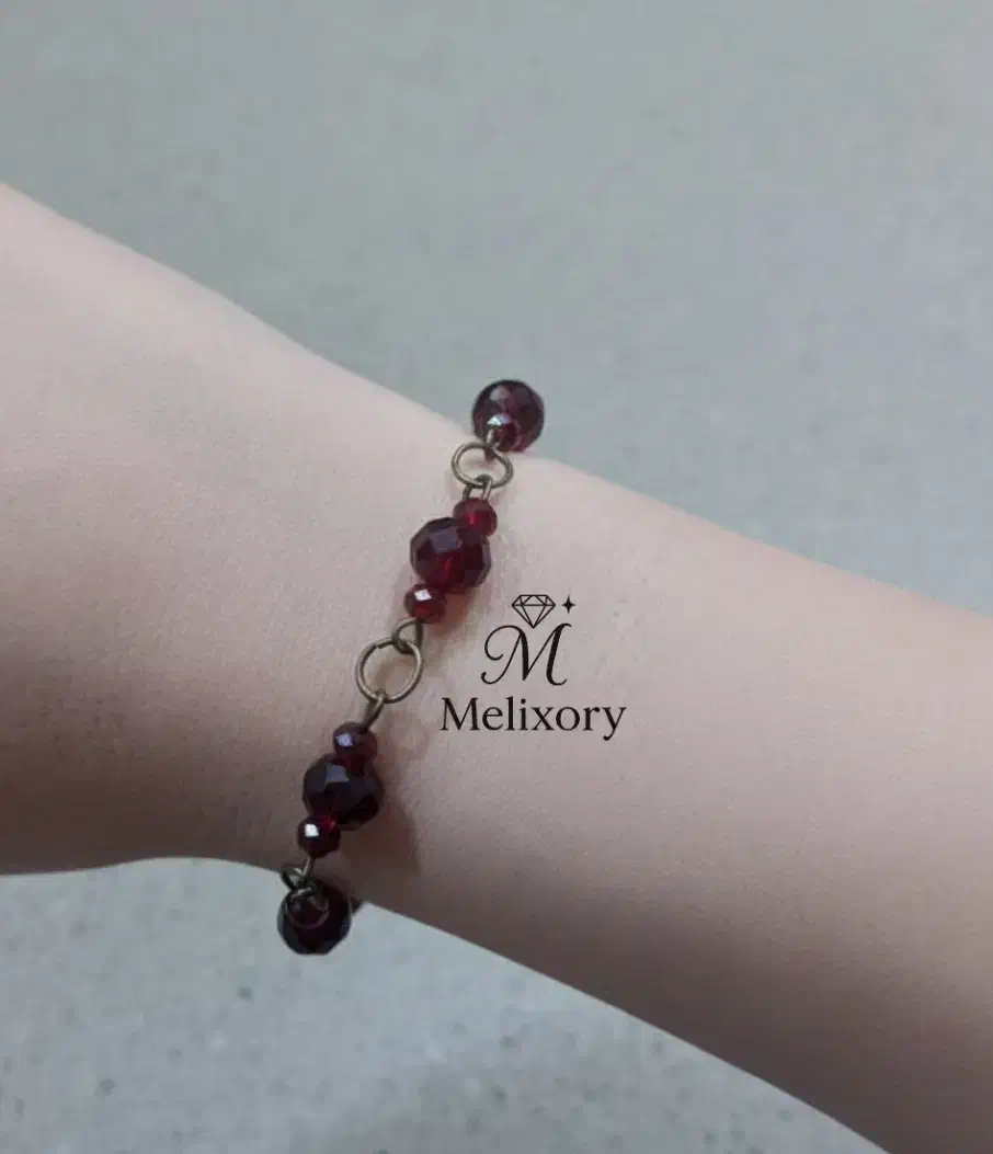 دستبند کریستال زرشکی|بدلیجات|تهران, جیحون|دیوار