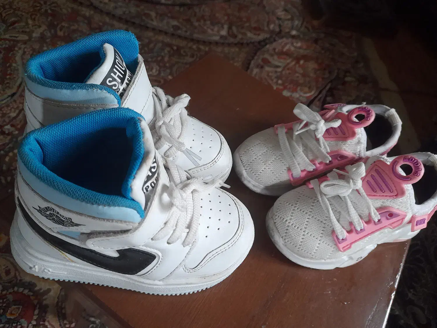 دوجفت کتونی دخترونه|کفش و لباس بچه|فومن, |دیوار