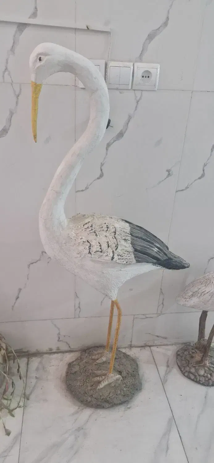 فلامینگو اردک ۲۵۰۰تومن جفت|مجسمه، تندیس، ماکت|قدس, شهر‌قدس|دیوار