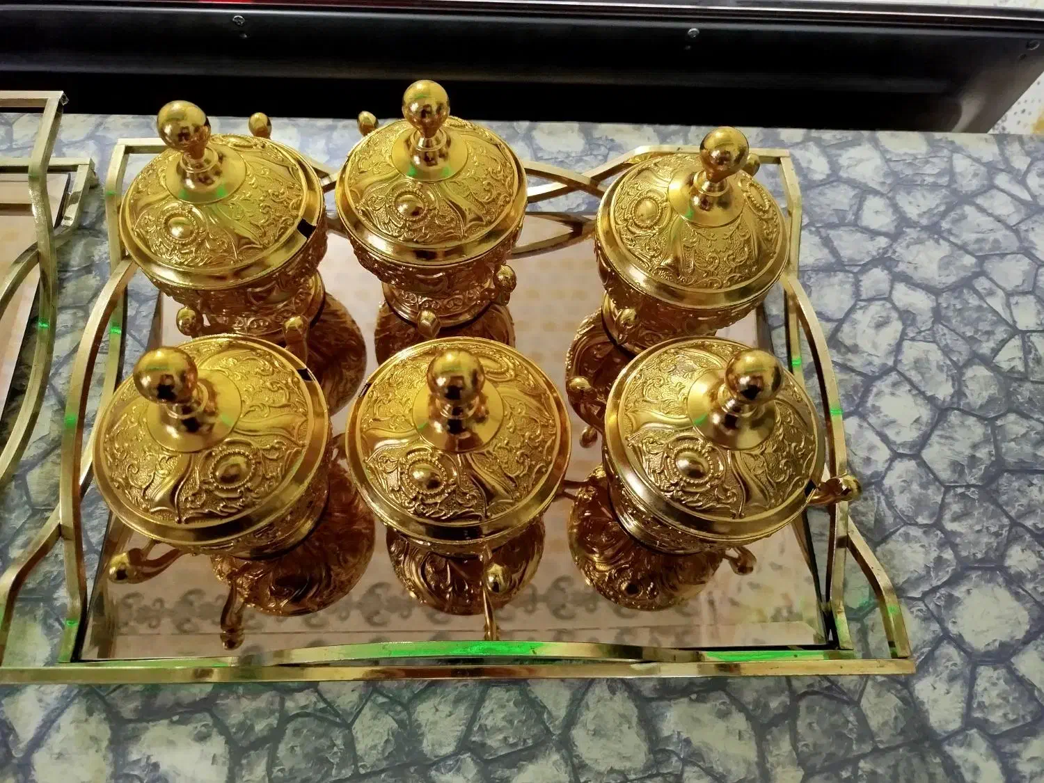 قندان سینی نونو|ظروف سرو و پذیرایی|جوانرود, |دیوار