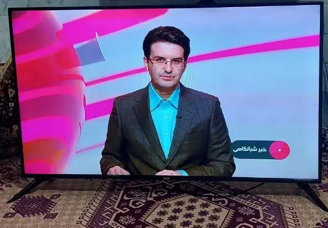 تلویزیون۵۰اینچ سام اسمارت فورکی هوشمند در حد آک|تلویزیون و پروژکتور|قم, علی آباد|دیوار