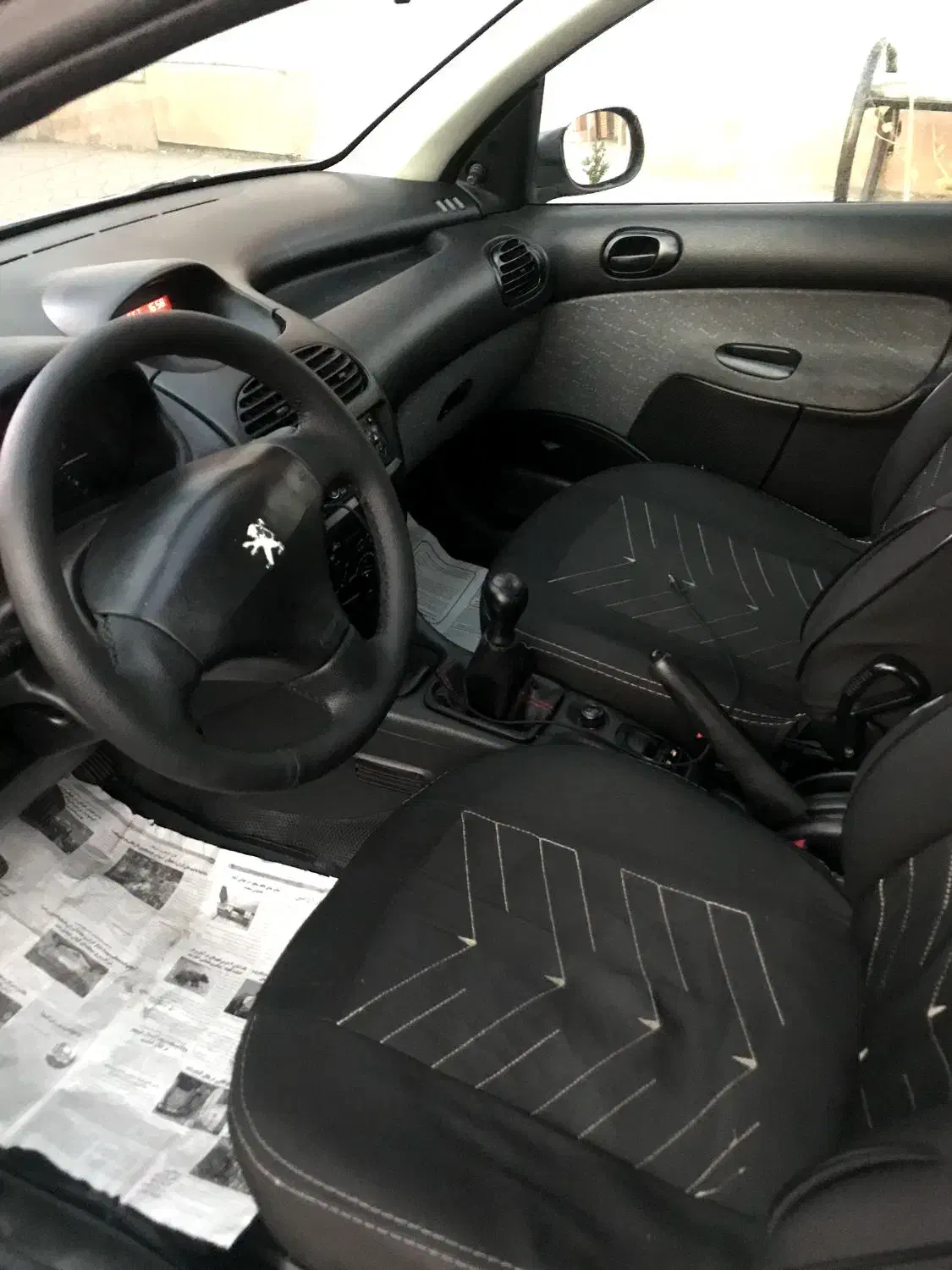 ۲۰۶ sd مدل ۱۳۸۹ بدون رنگ موتور tu5|خودرو سواری و وانت|قائم‌شهر, |دیوار