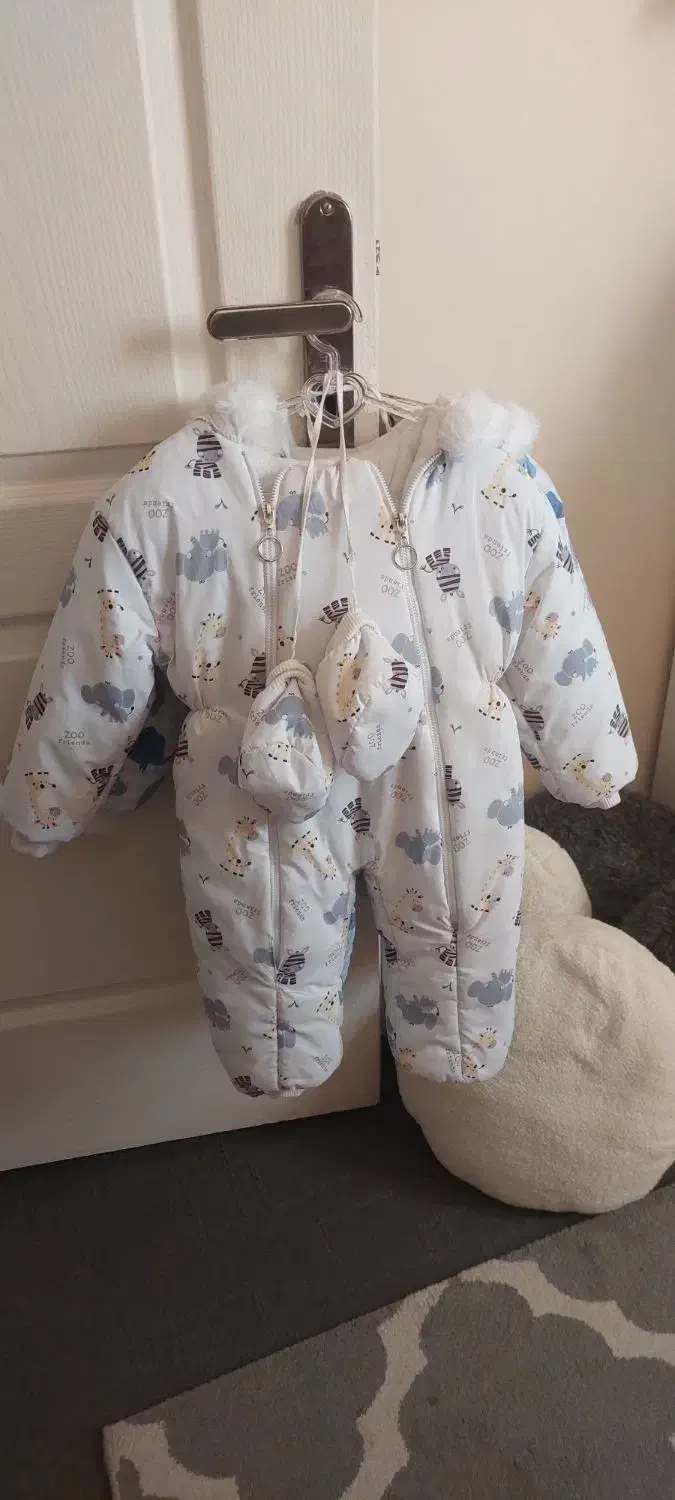 کاپشن سرهمی برای دوقلو ها|کفش و لباس بچه|کرج, کوی امامیه|دیوار