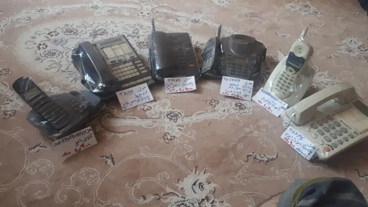 تلفن بیسیم و قطعات تعمیر برای تعمیر کار|تلفن رومیزی|شهریار, شهریار|دیوار