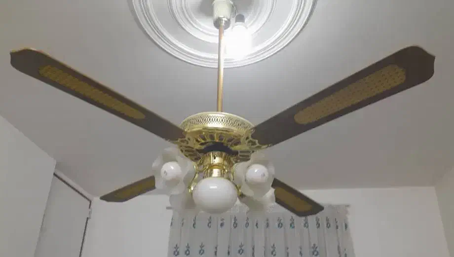 لوستر پنکه سقفی نو|لوستر و چراغ آویز|قم, زنبیل آباد|دیوار