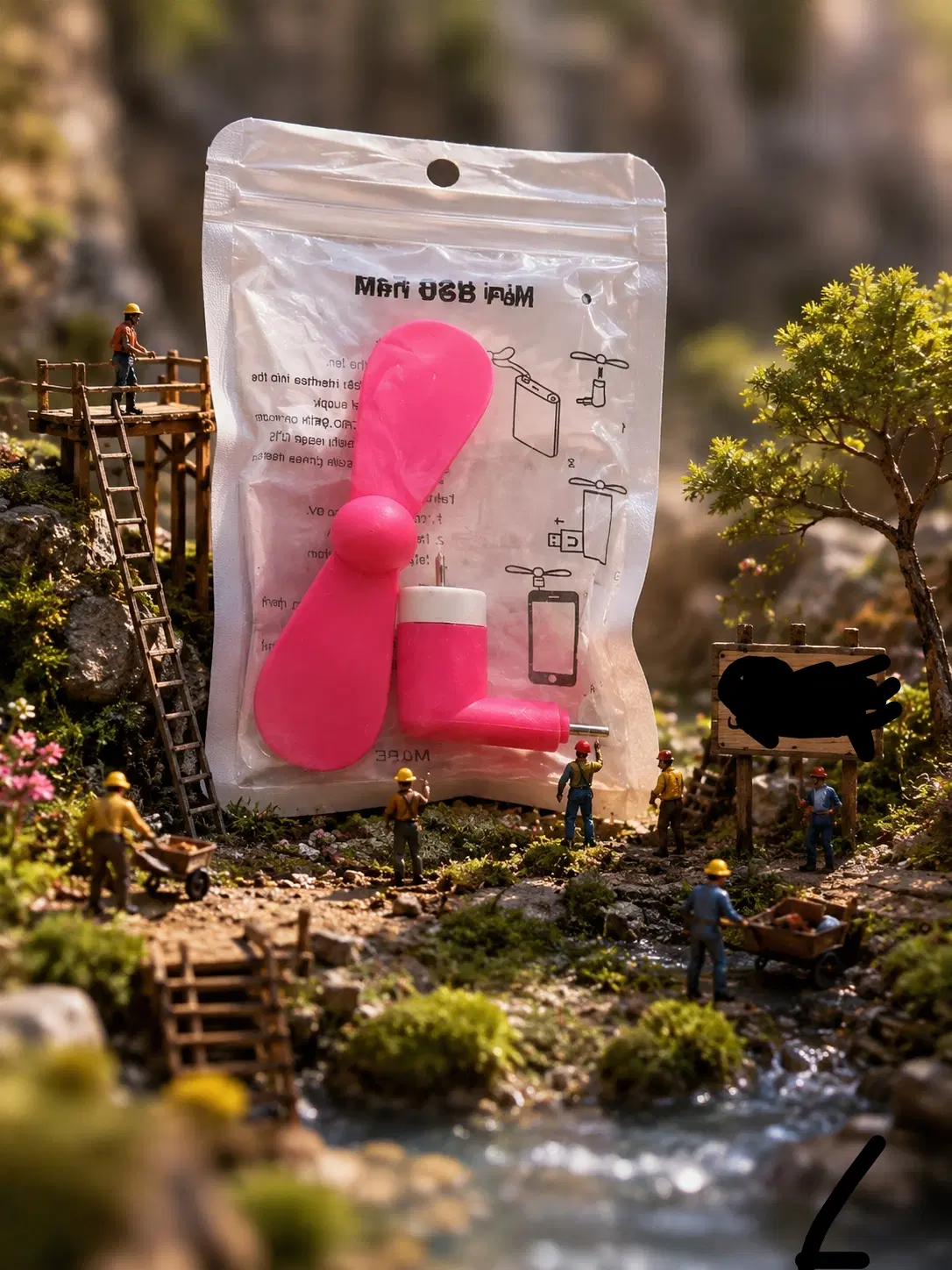پنکه موبایلی، پنکه همراه، آیفون، micro usb|پنکه و تصفیهکنندهٔ هوا|تبریز, |دیوار