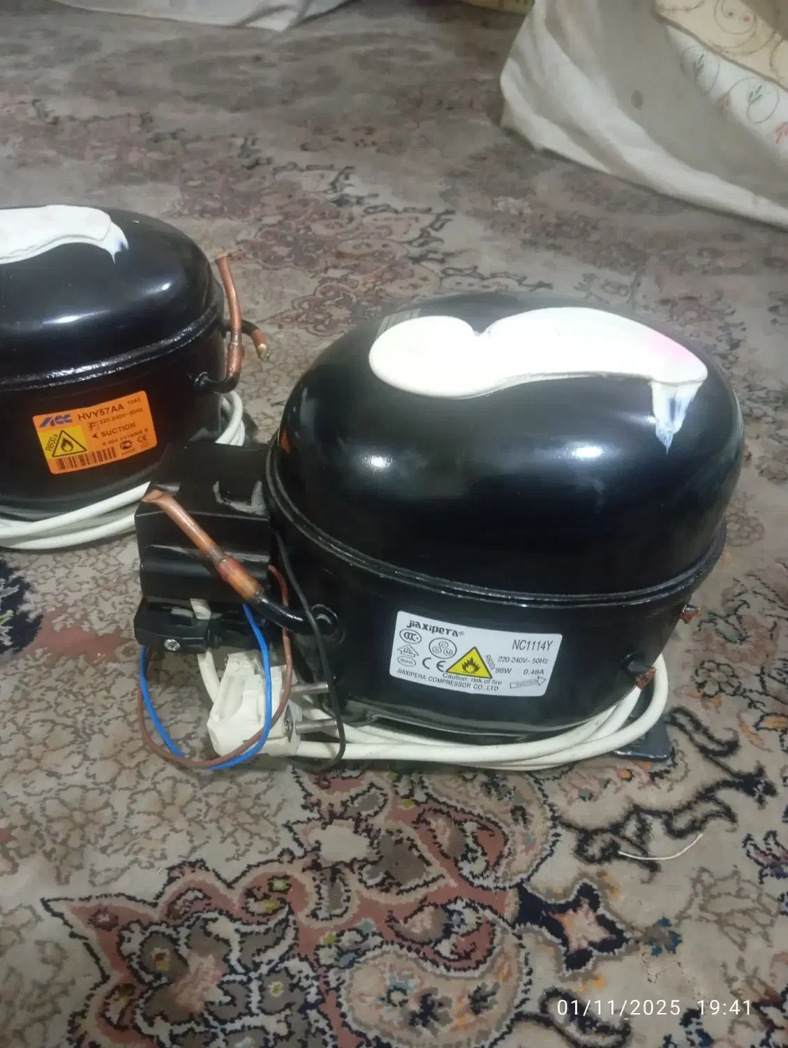 موتور کمپرسور یخچال و فریزر آکبند اصلی ژاپنی|یخچال و فریزر|مشهد, حجت|دیوار