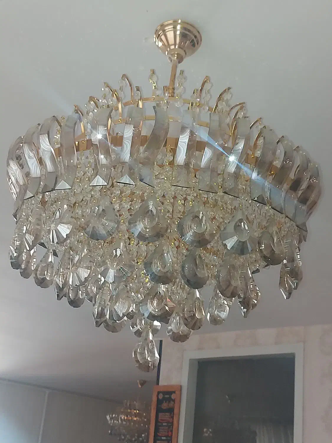 لوستر|لوستر و چراغ آویز|اراک, |دیوار