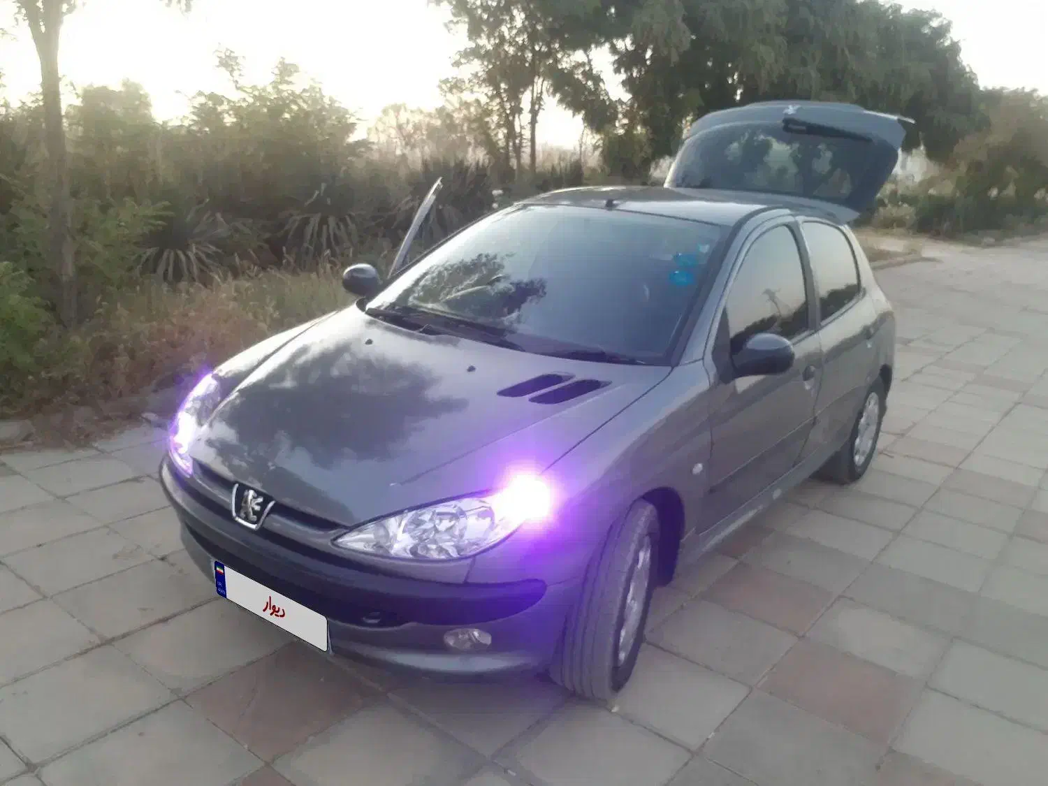 فروش ماشین ۲۰۶|خودرو سواری و وانت|بوئین زهرا, |دیوار