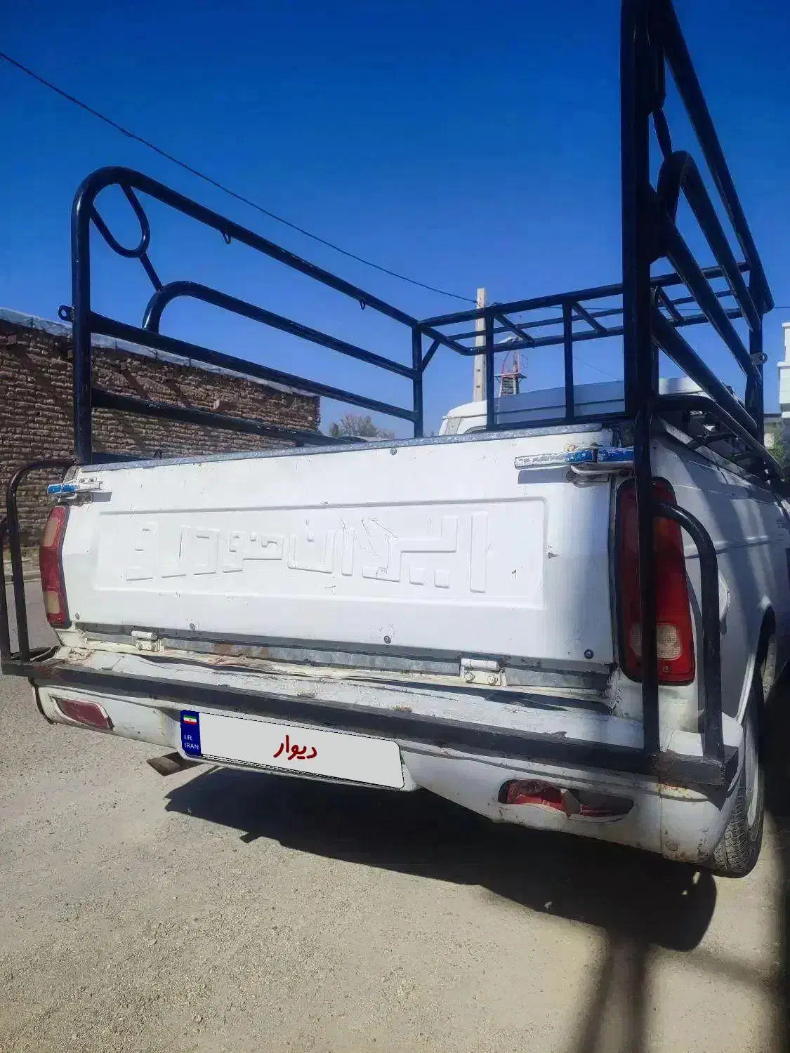وانت پیکان ۹۲دوگانه فابریک فسا|خودرو سواری و وانت|شیراز, فلکه گاز|دیوار