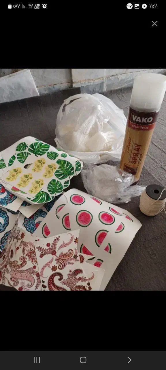 لوازم شمع سازی|صنایع دستی و سایر لوازم تزئینی|الوند, |دیوار