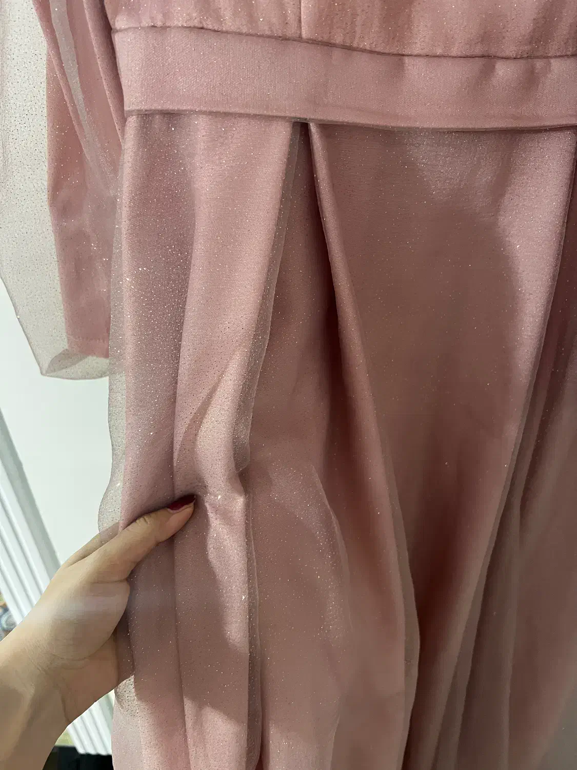 لباس مجلسی آستین دار شاین|لباس|ساری, |دیوار