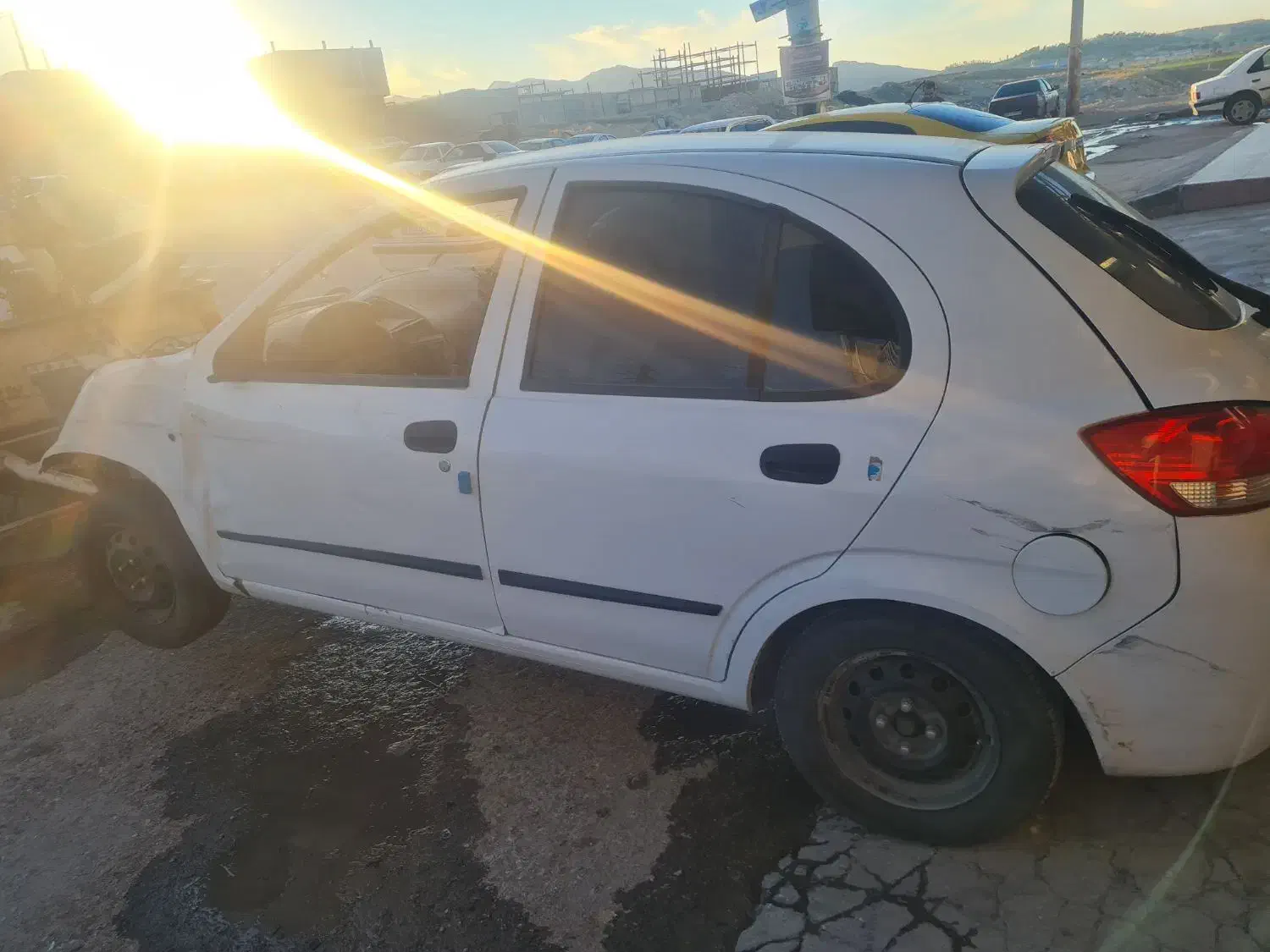 تیبا ۲ مدل ۹۶ تصادفی|خودرو سواری و وانت|سرپل ذهاب, |دیوار