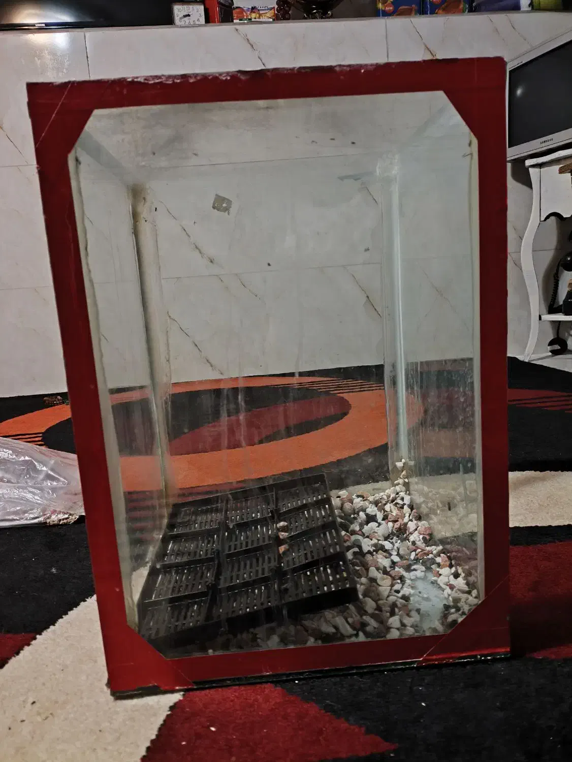 آکواریوم|لوازم جانبی حیوانات|سراب, |دیوار