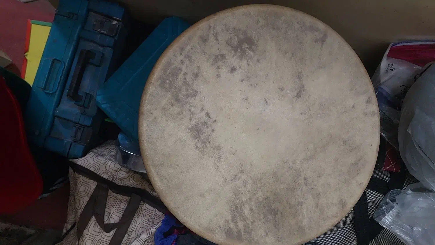 تنبک سفالی|سازهای سنتی|ری, هاشم‌آباد|دیوار