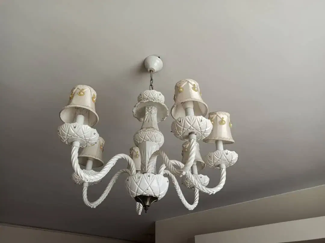 لوستر چینی کلاه دار|لوستر و چراغ آویز|تهران, تهرانپارس شرقی|دیوار