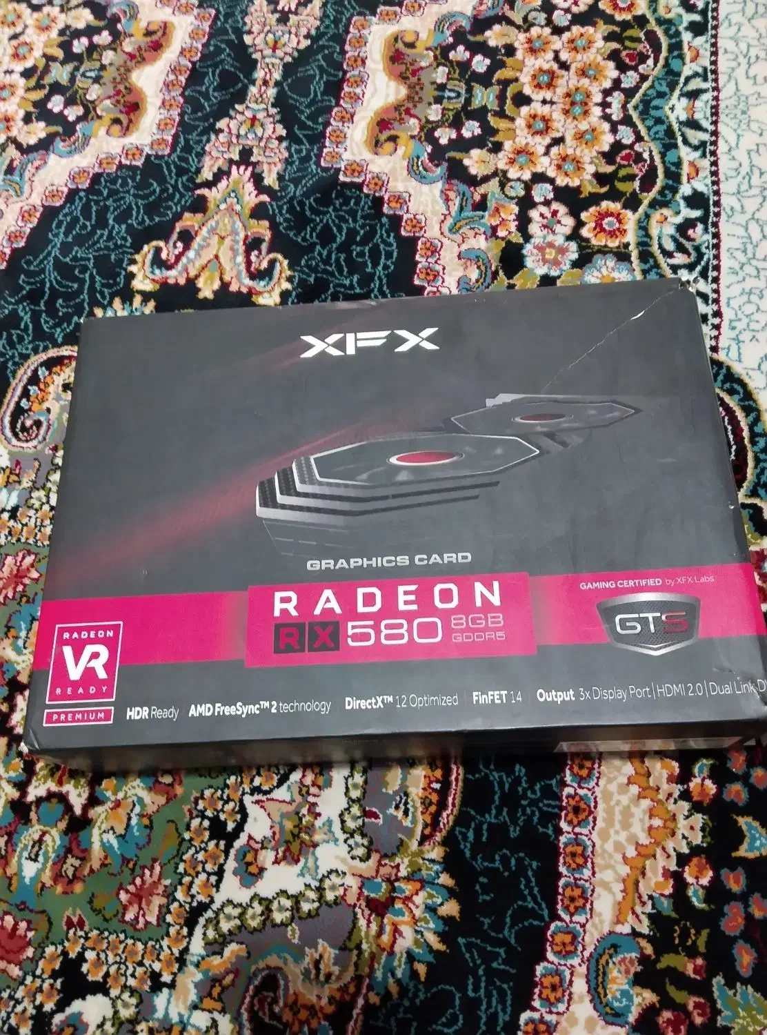 گرافیک RX 580 XFX 8G بدون ماین تمیز|قطعات و لوازم جانبی رایانه|نسیمشهر, |دیوار