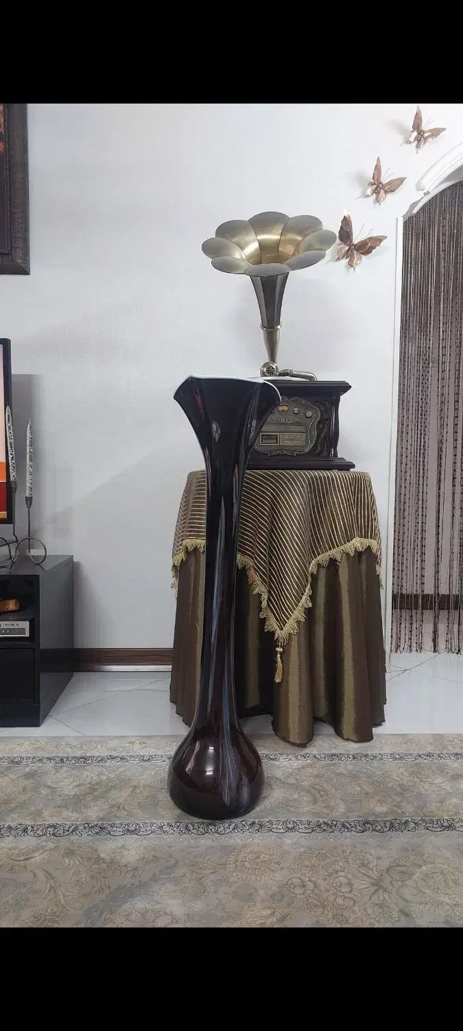 گلدان شیشه ای|صنایع دستی و سایر لوازم تزئینی|مشهد, الهیه|دیوار