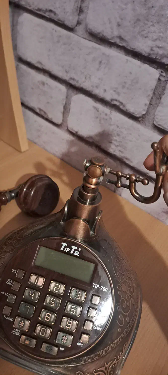 تلفن رومیزی تیپ تل|تلفن رومیزی|پرند, فاز ۵|دیوار