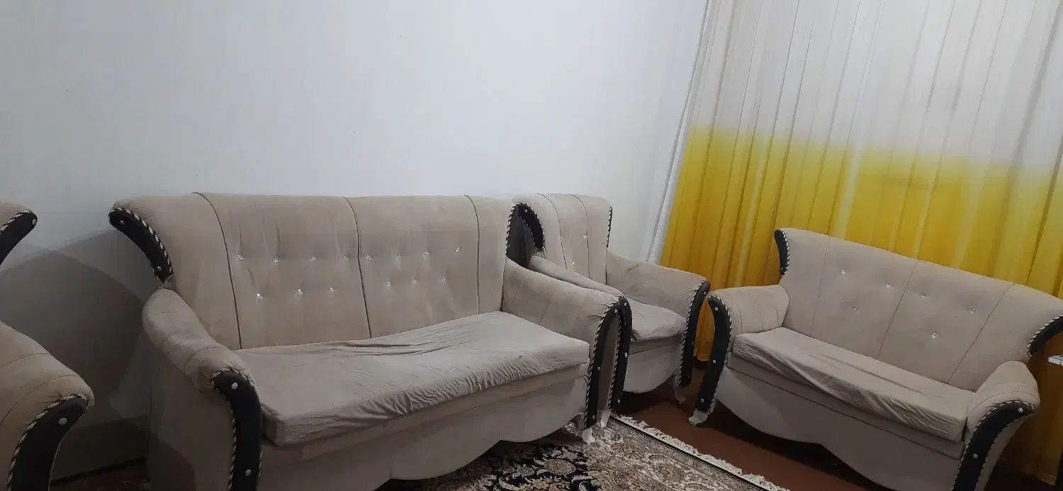 مبل راحتی ۷ نفره|مبلمان خانگی و میز عسلی|پارسآباد, |دیوار