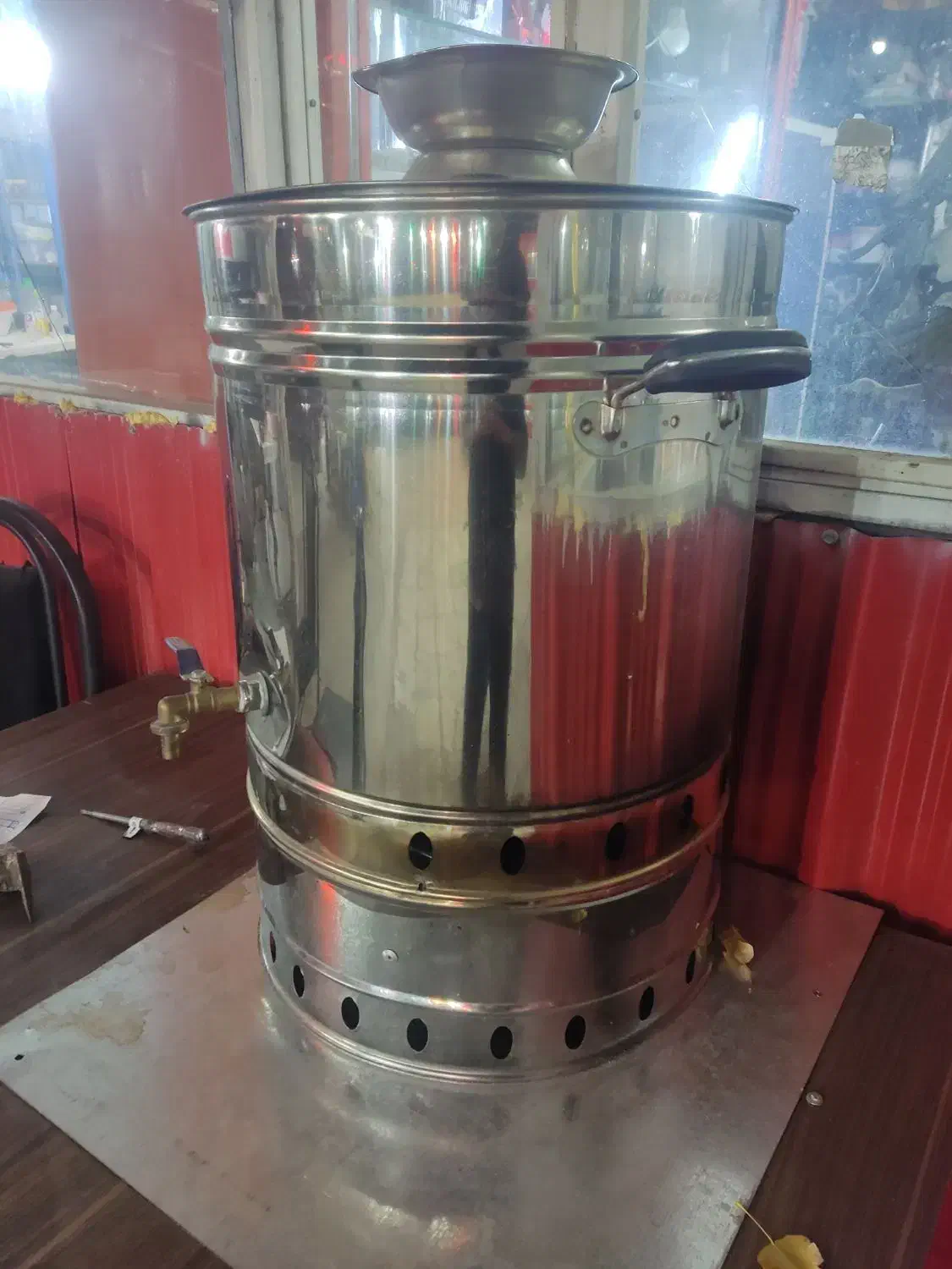 سماور60لیتری|سماور، چای‌ساز، قهوه‌ساز|ماکو, |دیوار